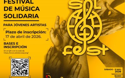 Cartel informativo de la primera edición del festival solidario, Solfest