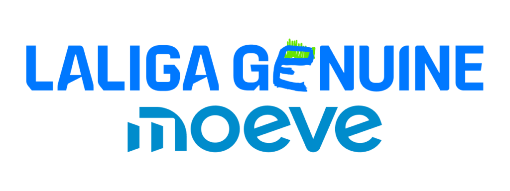 Logo de LaLiga Genuine Moeve.