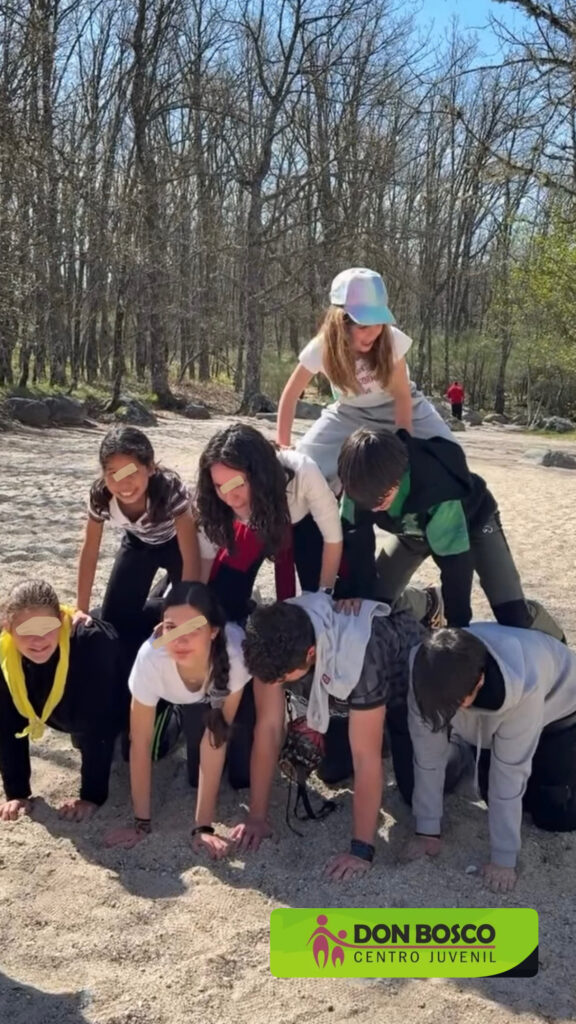 Ocio educativo e inclusión social: acampada de primavera Don Bosco León