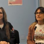 Riosol Cascos e Irene Cordivilla en YMCA