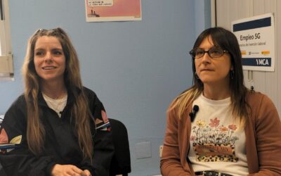 Riosol Cascos e Irene Cordivilla en YMCA