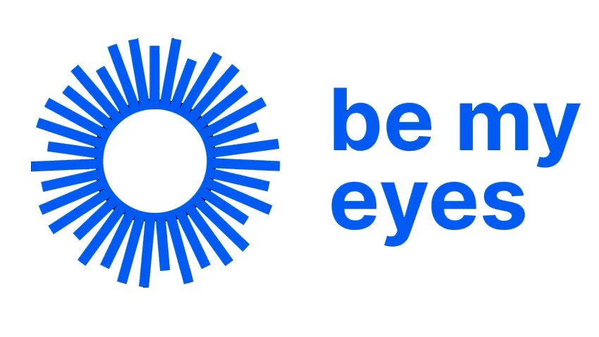 Logo de Be My Eyes.